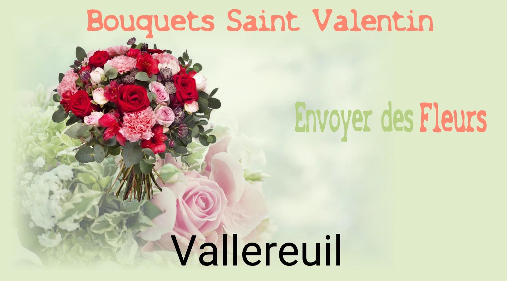 Roses de Saint-Valentin livrées à Vallereuil